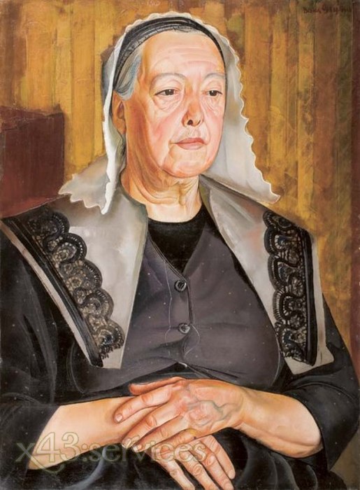 Boris Grigoriev - Bretonische Frau - Breton Woman